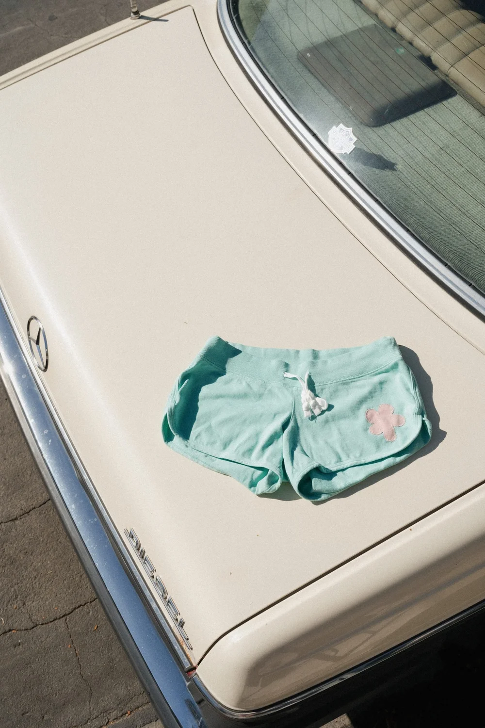 Floracore ショーツ FREESIZE Flora Sweat Shorts — Flora Cafe